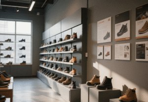 safety shoes sample room